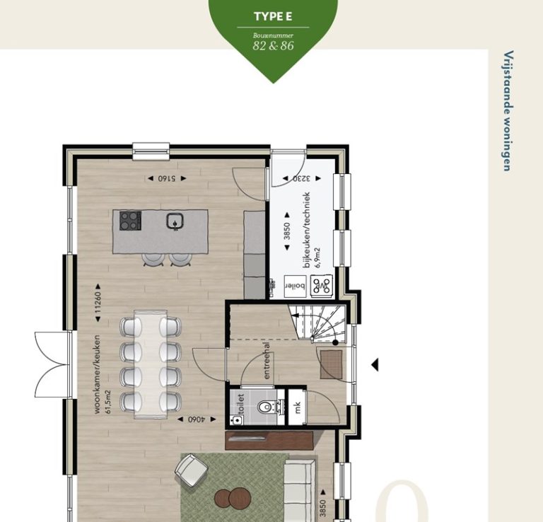 Woning te koop: Burgemeester Overdorpstraat 0BOUWNUMMER-8686, Nieuwe-Tonge